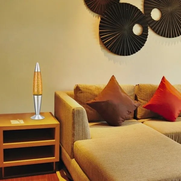 Rabalux 4114 - Lampa cu lava GLITTER 1xE14/25W/230V