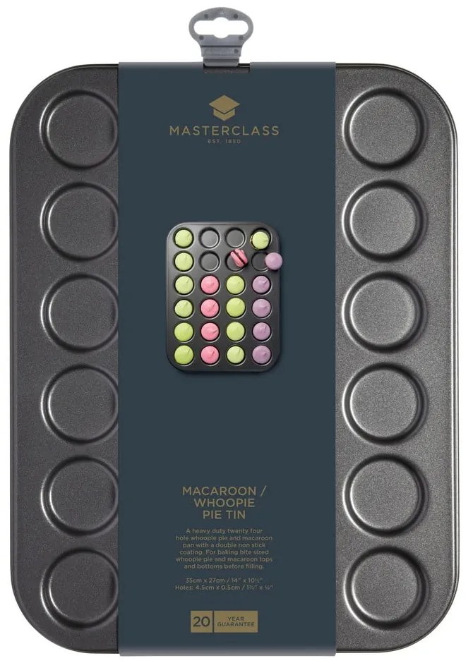 Formă non-stick pentru 12 macaroons Kitchen Craft Master Class