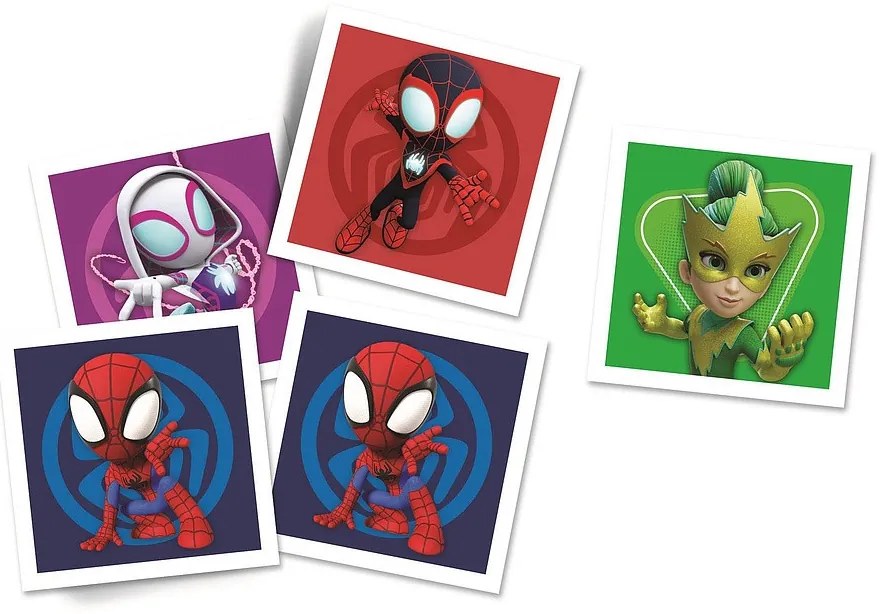 Omul Păianjen Spidey joc de memorie Clementoni 48 de piese