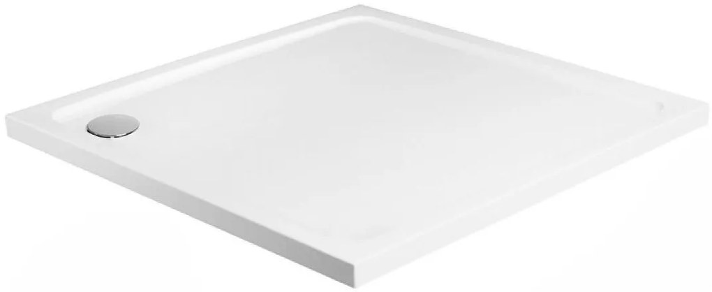 Cadita pentru dus Savoy alba 80x80