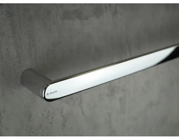 Deante ADR_0621 - Suport pentru prosoape montat pe perete ROUND, 62,8 cm, crom lucios