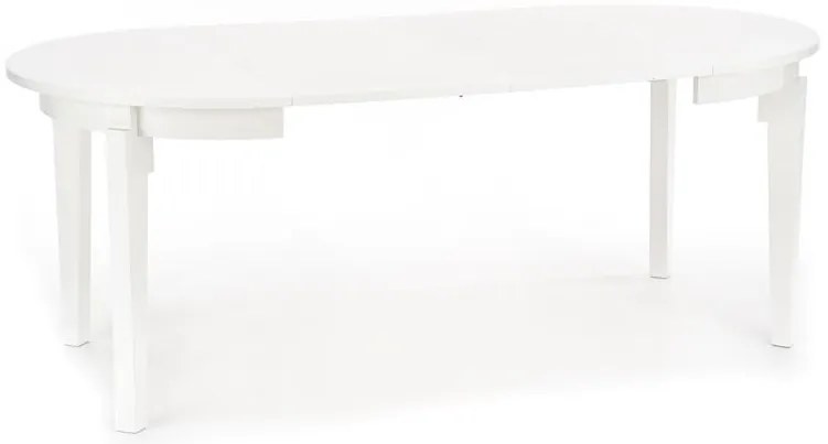 Masă de sufragerie extensibilă 100-200 cm Saras (alb) (pentru 6 8 persoane). 1048725