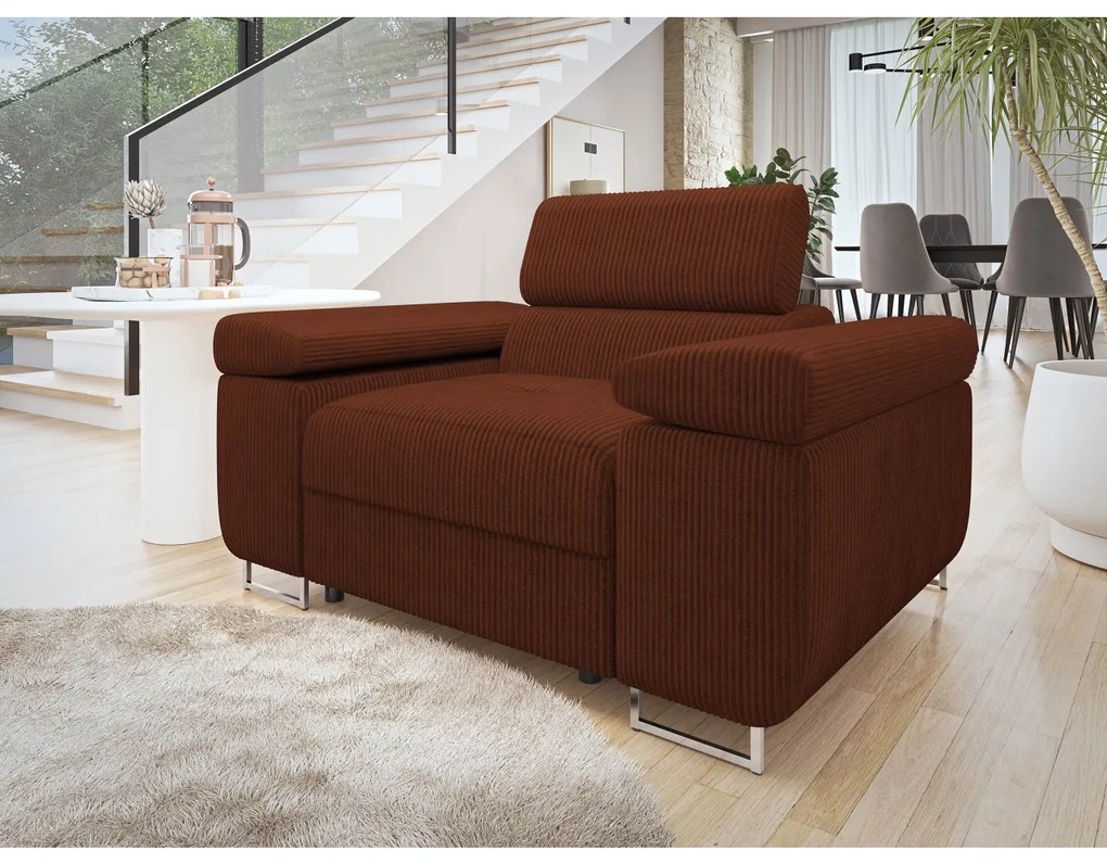Fotoliu Terazuro 1 (Gri + Alb) . 1103850