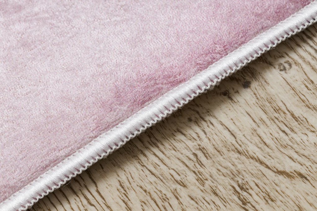 BAMBINO 2185 covor lavabil Balerina, pisicuta pentru copii anti-alunecare roz - SECUNDAR-COTATI PRODUSUL