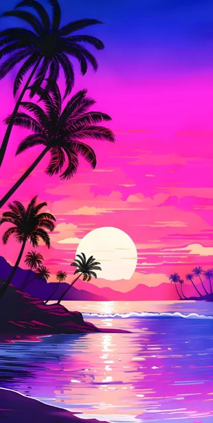 Prosop plaja TAHITI 100x180 cm mov, 100% microfibra