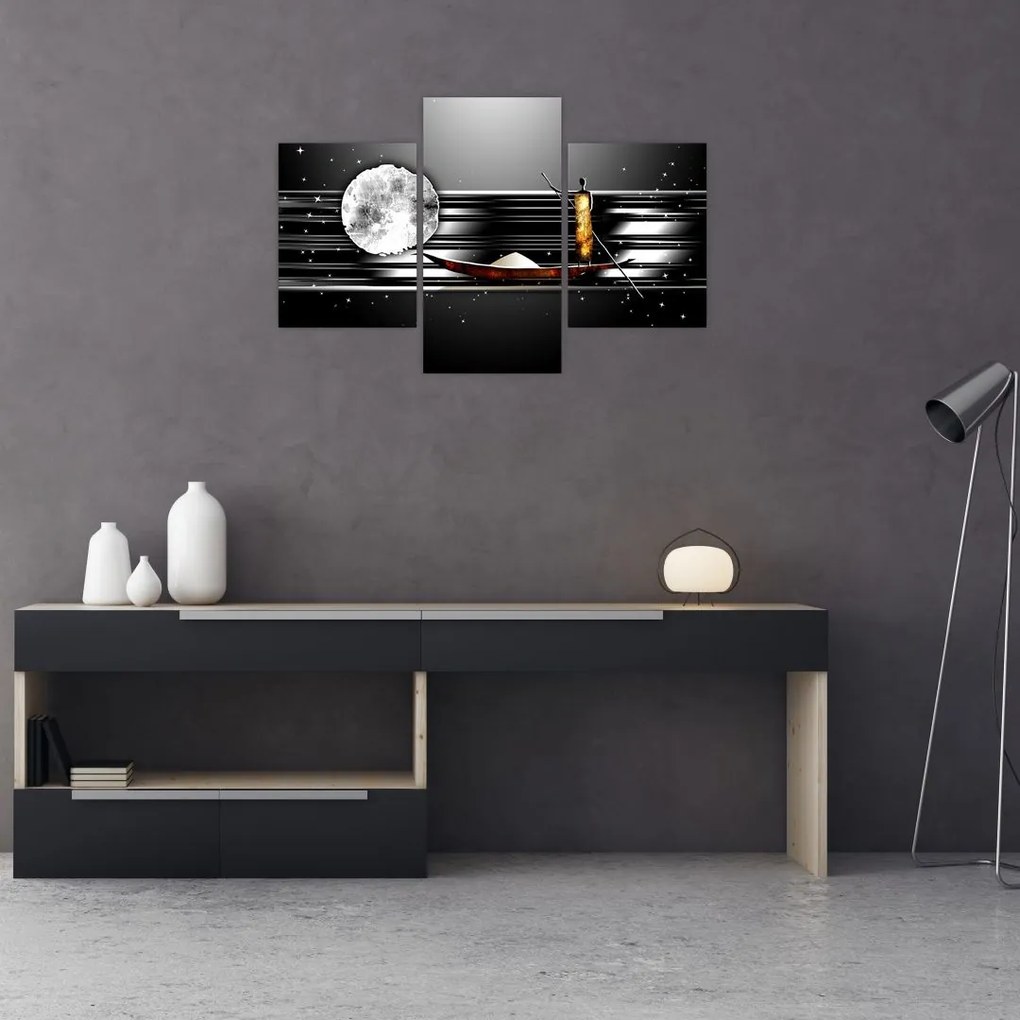 Tablou cu pictură epochală străveche (90x60 cm)