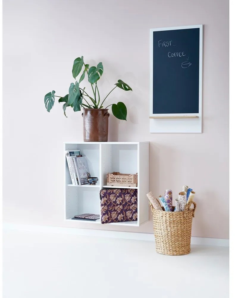 Etajeră / bibliotecă de perete Mistral 025, alb