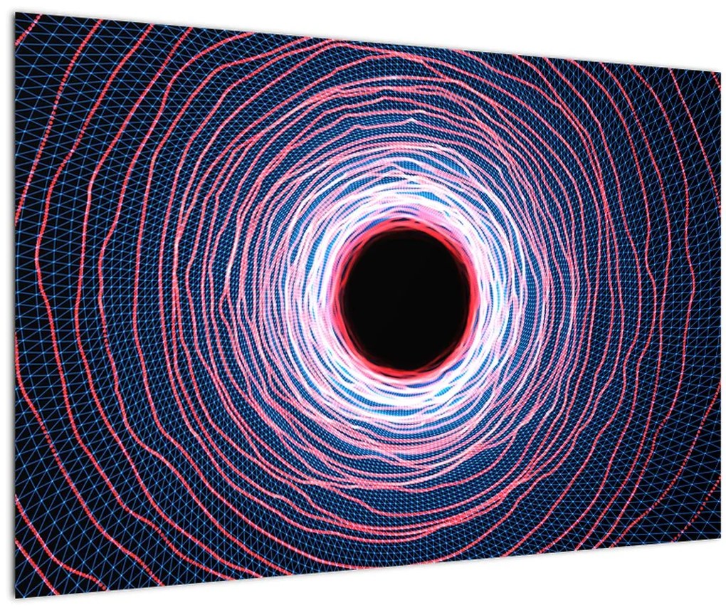 Tablou cercul abstact (90x60 cm)