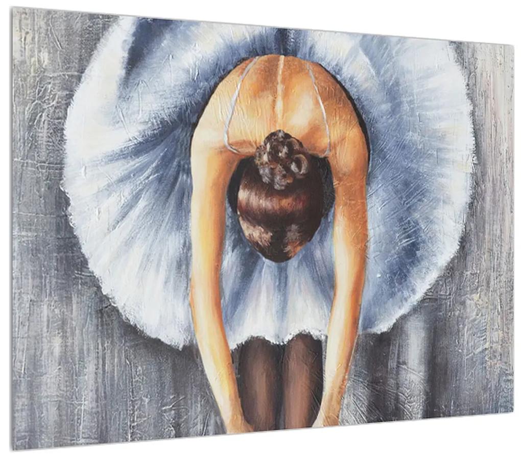 Tablou cu balerina înclinată (70x50 cm), în 40 de alte dimensiuni noi