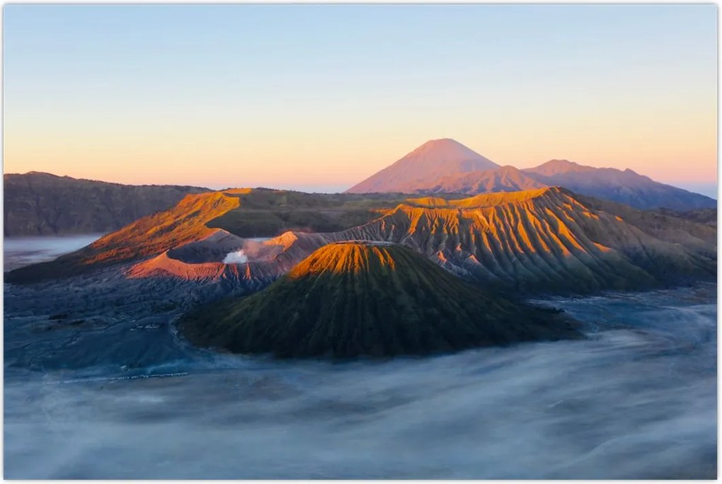 Tablou cu muntele Bromo în Indonesia (90x60 cm)