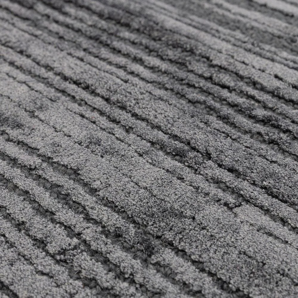 Covor petrol reversibil, țesut manual din amestesc de lână 120x170 cm Henley Petrol – Asiatic Carpets