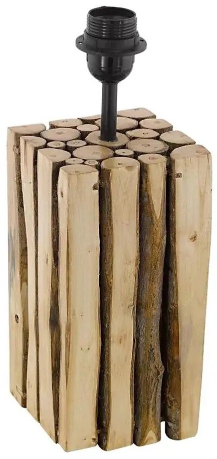 Eglo 79252 - Picior de lampă RIBADEO, 1xE27/60W/230V, maro
