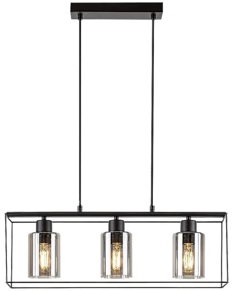 Lustră pe cablu CHADWICK 3xE27/25W/230V Rabalux 72033