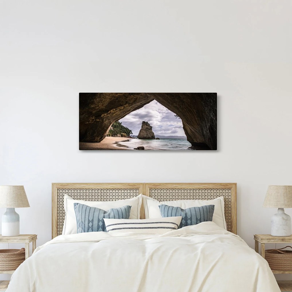 Tablou din peșteră, Noua Zeelanda (120x50 cm)