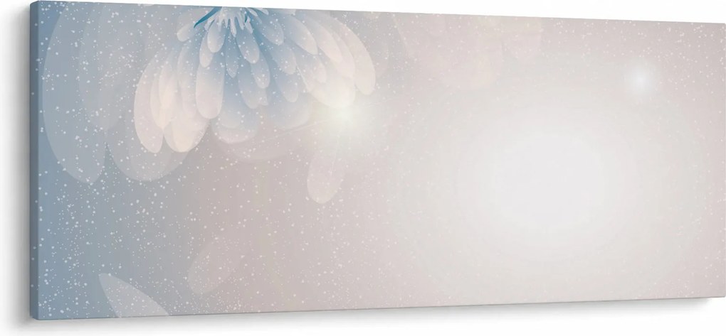 Tablou - Flori înzăpezite (120x50 cm)