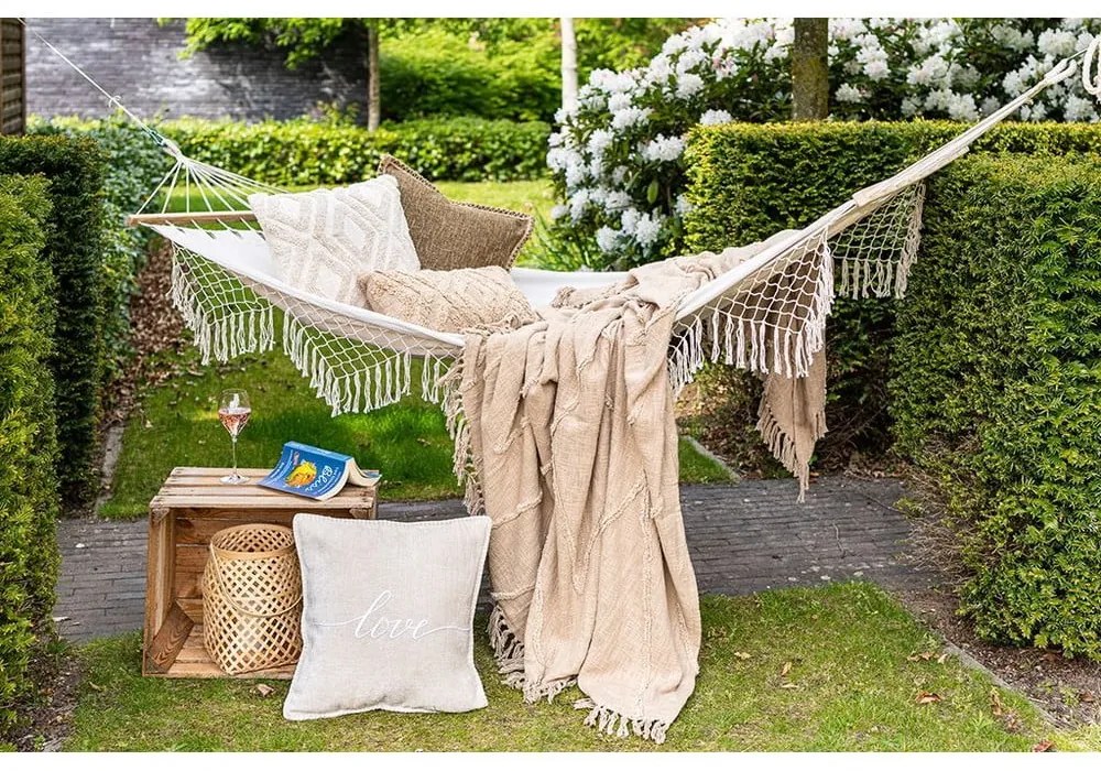 Pernă decorativă Tiseco Home Studio Damian W, 45 x 45 cm, bej