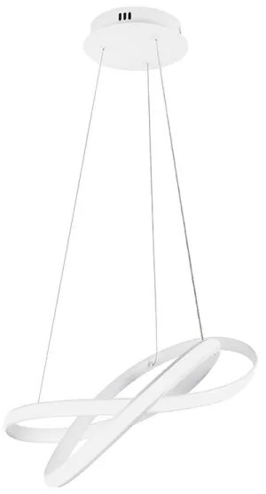 Lustră LED dimabilă pe cablu LED/70W/230V 3000-6500K alb + telecomandă