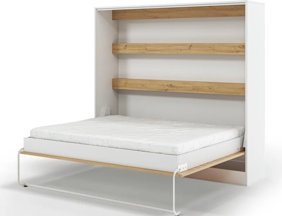 Pat rabatabil Devesto Horizontal Wall 160 Artisan Eiche, 200x160 cm – Artisan Eiche