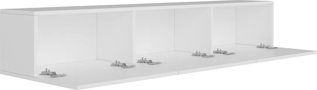 Comoda TV, Hanah Home, West, 150x30x32 cm, Alb