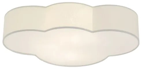 Brilagi - Plafonieră pentru copii NIMBUS 4xE27/15W/230V 46x63 cm gri