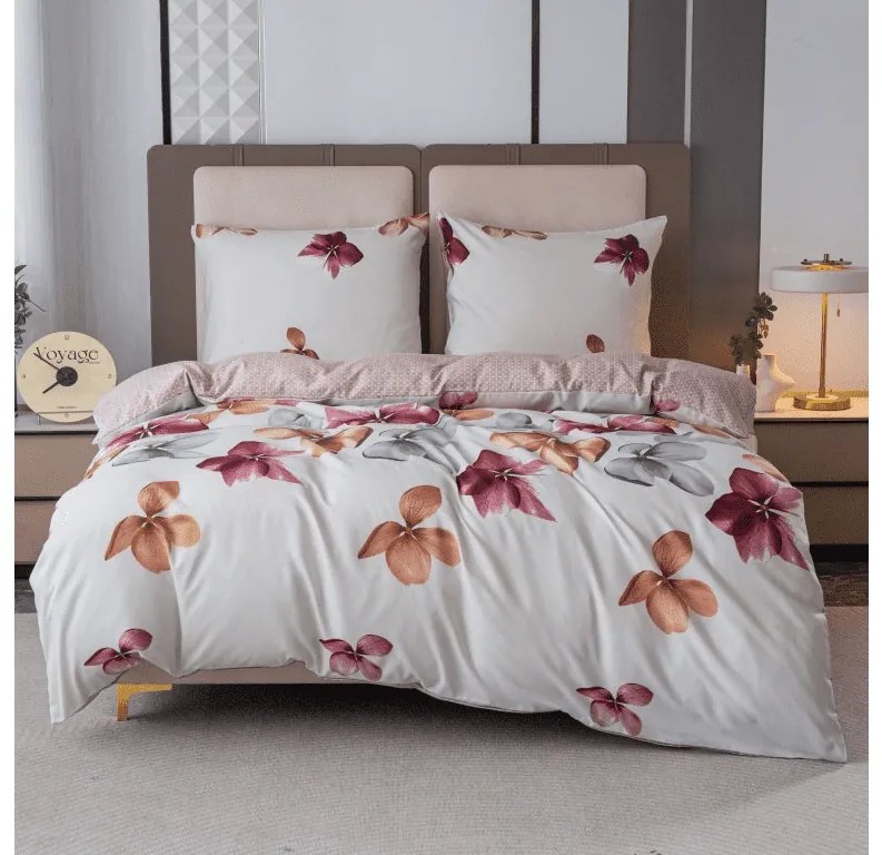 Lenjerie de pat din microfibra FLORIVA colorata Dimensiune lenjerie de pat: 70 x 90 cm | 140 x 200 cm