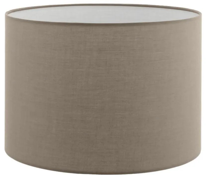 Eglo 32488 - Abajur universal TUNJA pentru soclu E27, Ø 30 cm, taupe