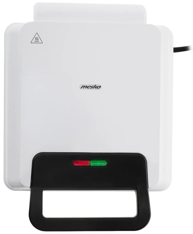 Mesko MS 3091, 1800W, Acoperire antiaderentă, 2 plăci, Picioare antiderapante, alb