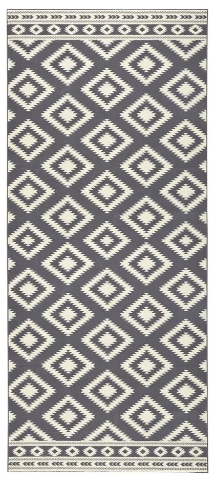 Covor Hanse Home Gloria Ethno, 80 x 300 cm, gri