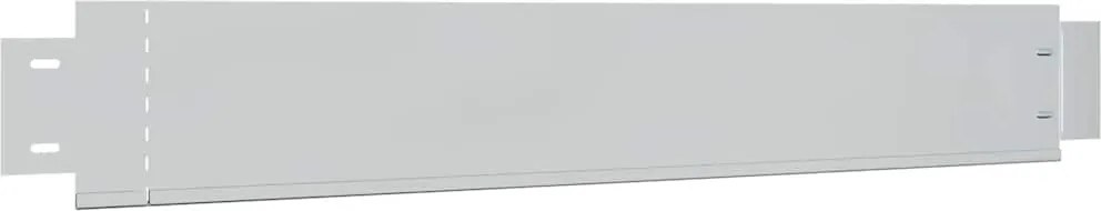 vidaXL Set gard gazon plăci flexibile 5 buc. 100x14 cm oțel zincat