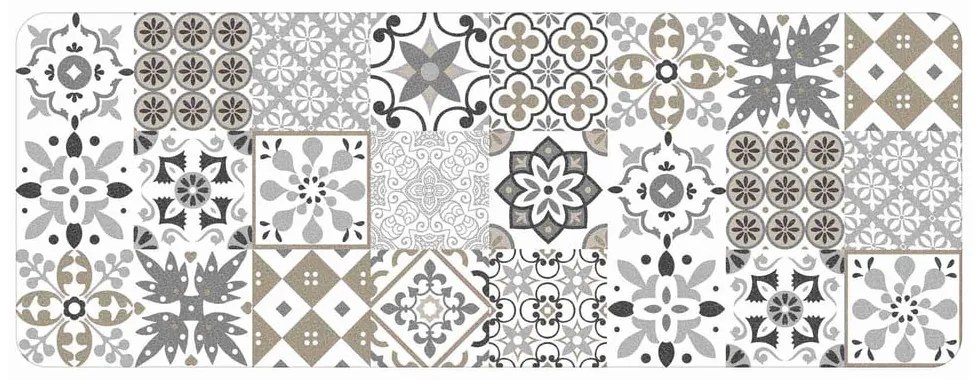Covor tip traversă alb din PVC 45x120 cm Salou – douceur d'intérieur