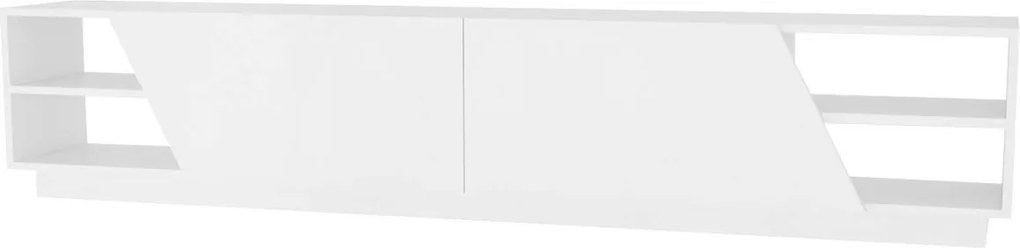 Comoda TV, Hanah Home, Rhodes, 240x37.1x47.4 cm, Alb