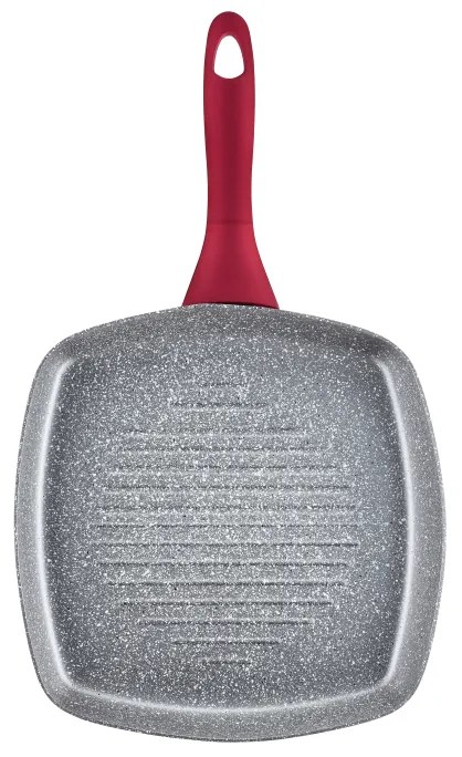 Tigaie grill acoperire Qualum Basic 26cm Jasper
