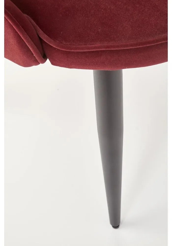 Scaun de bucaterie Rilla, visiniu / negru