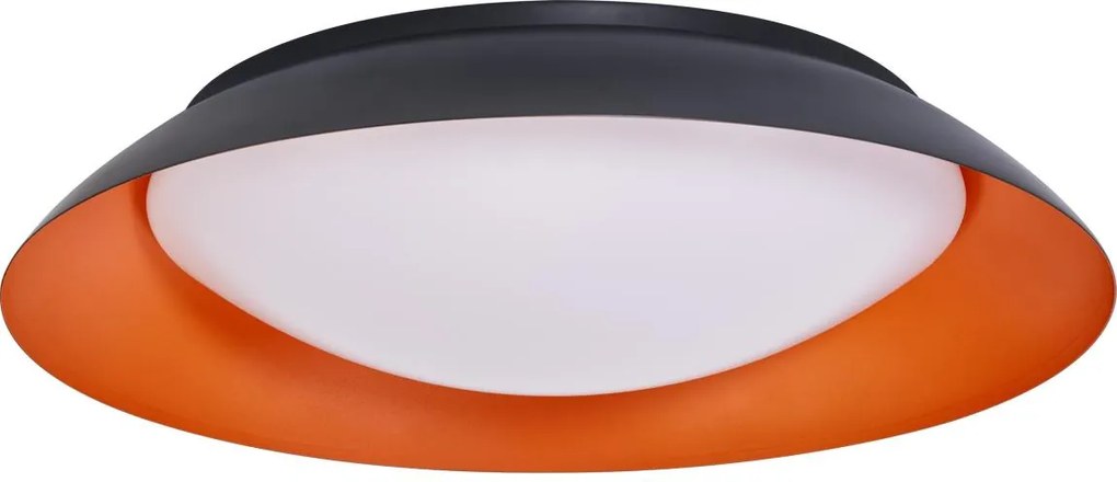 Osram - Plafonieră LED reglabilă ORBIS PLATE LED/45W/230V, Ø48 cm, portocaliu/negru