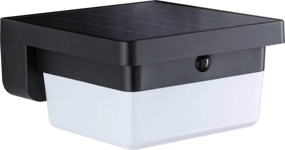 Paulmann 95748 - LED/2,3W IP44 Aplică solară de perete cu senzor ISLEEN 3,7/230V
