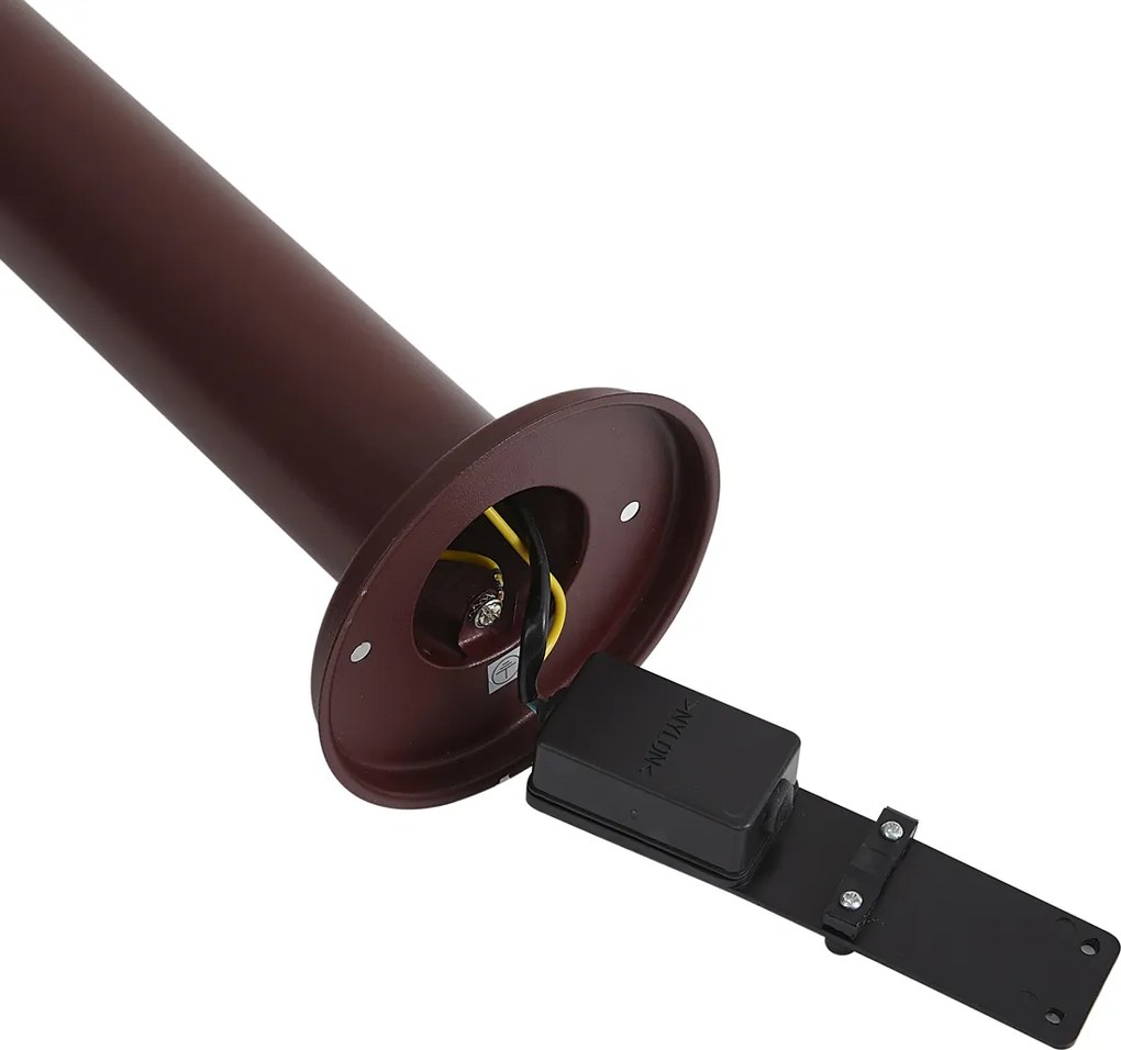 Lampă modernă de exterior roșu închis 50cm IP44 - Gleam