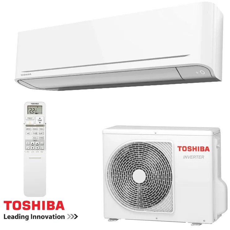 Aparat de aer conditionat inverter Toshiba Yukai RAS-B13E2KVG-E + RAS-13E2AVG-E, 13000 BTU, A++, R-32, Alb