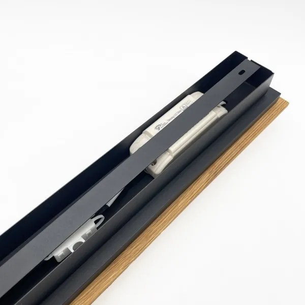 Brilagi - Plafonieră LED WOODY FLAT LED/25W/230V 118 cm stejar/negru