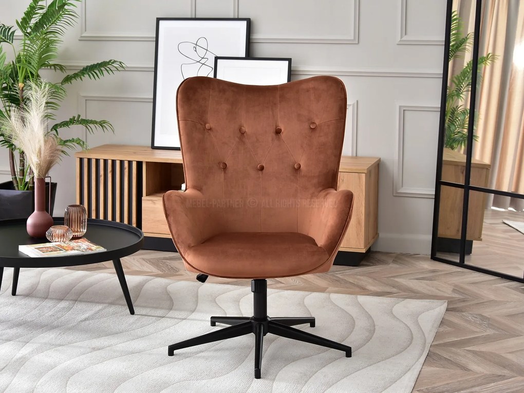 Fotoliu Truni (cupru + negru). Promo -12%. 1110421