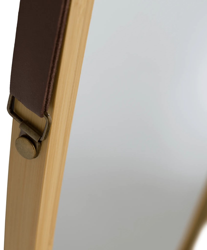 Oglindă, bambus, natural, LEMI 3+C420