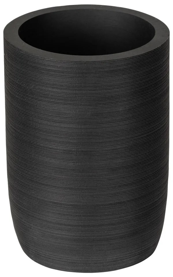 Suport pentru periuța de dinți negru din polirășină Altavalle – Wenko