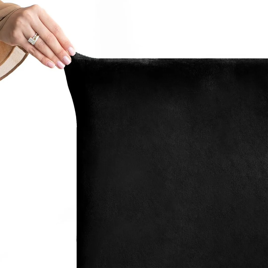 Restilo Husă pentru scaun Sento negru, 48 x 48 x58 + 10 cm, set de 6 bucăți