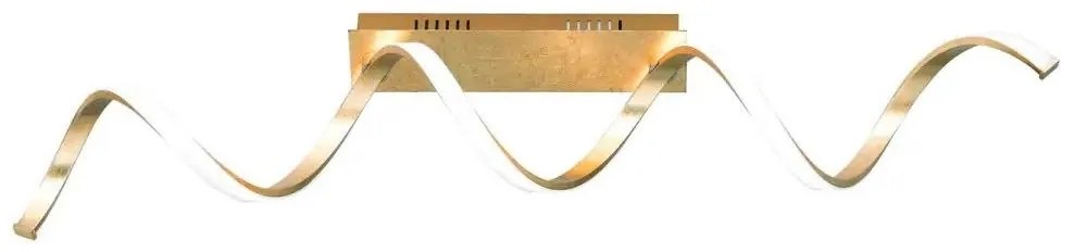 Plafonieră LED reglabilă RUSSEL LED/32W/230V aurie