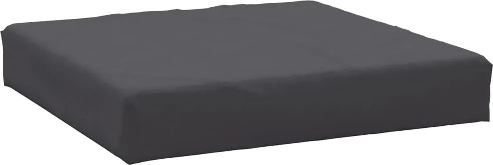 vidaXL Pernă de paleți, antracit, 60x60x6 cm, textil
