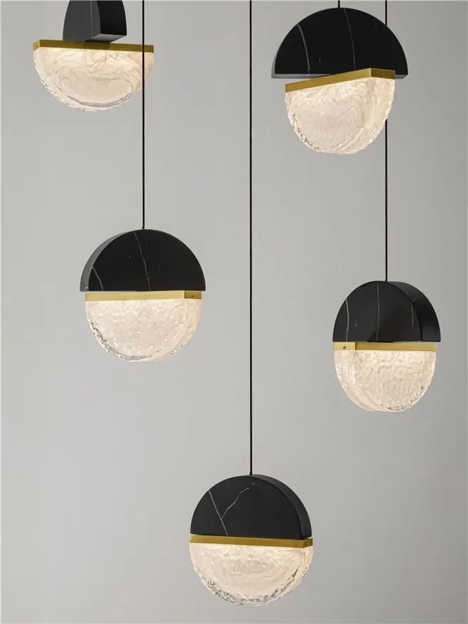 Lustra LED decorativa casa scarii 3000K DORIN