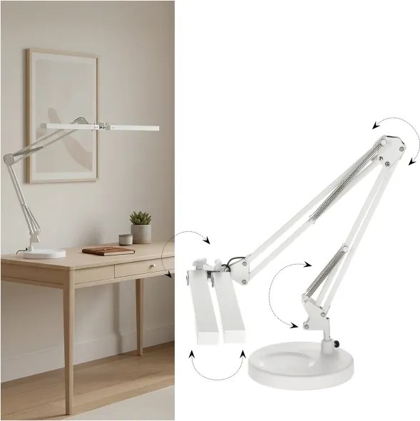 Brilagi - Lampă de birou LED reglabilă VARIO LED/15W/230V 3000-6000K albă