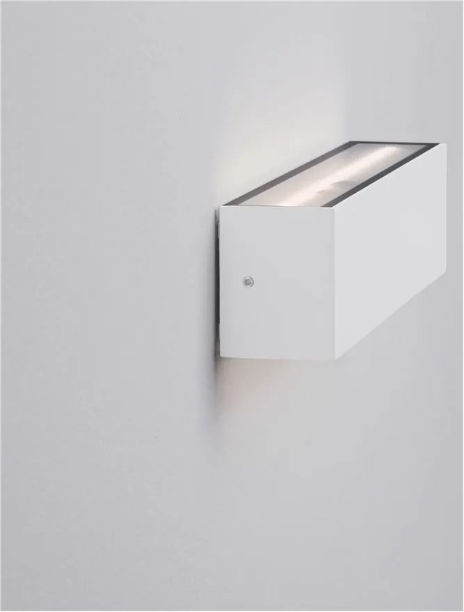 Aplica perete exterior LED IP65 ALLURE alb
