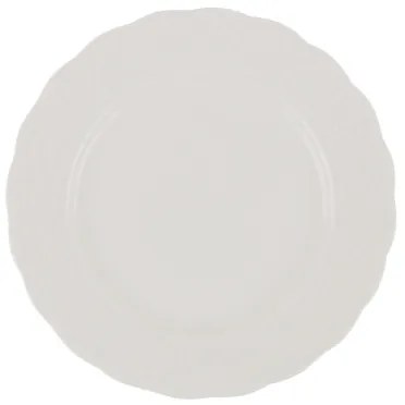 Set de veselă, 24 piese, alb/porțelan