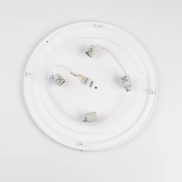 Brilagi - Plafonieră pentru baie POOL 4xE27/15W/230V Ø 50 cm IP54 albă