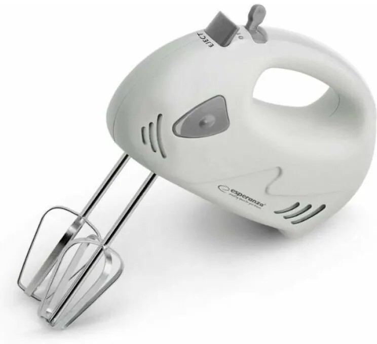 Mixer de mana Esperanza Muffin EKM007WE 150W Alb/Gri